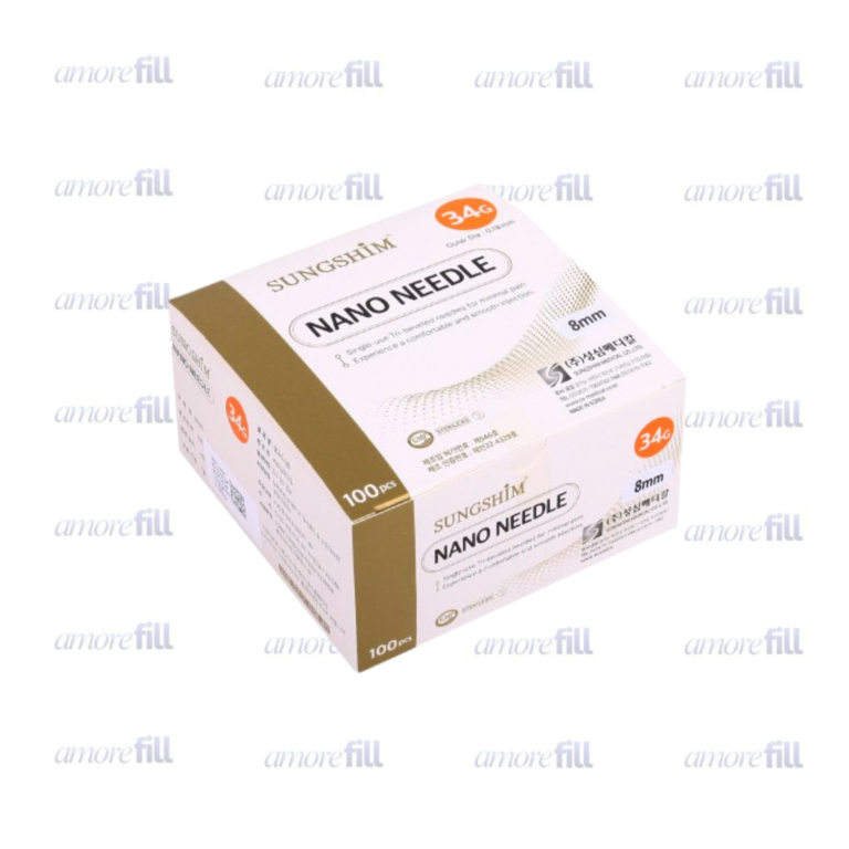 Sungshim 34G nano needle for mesotherapy and hyaluronic acid injection