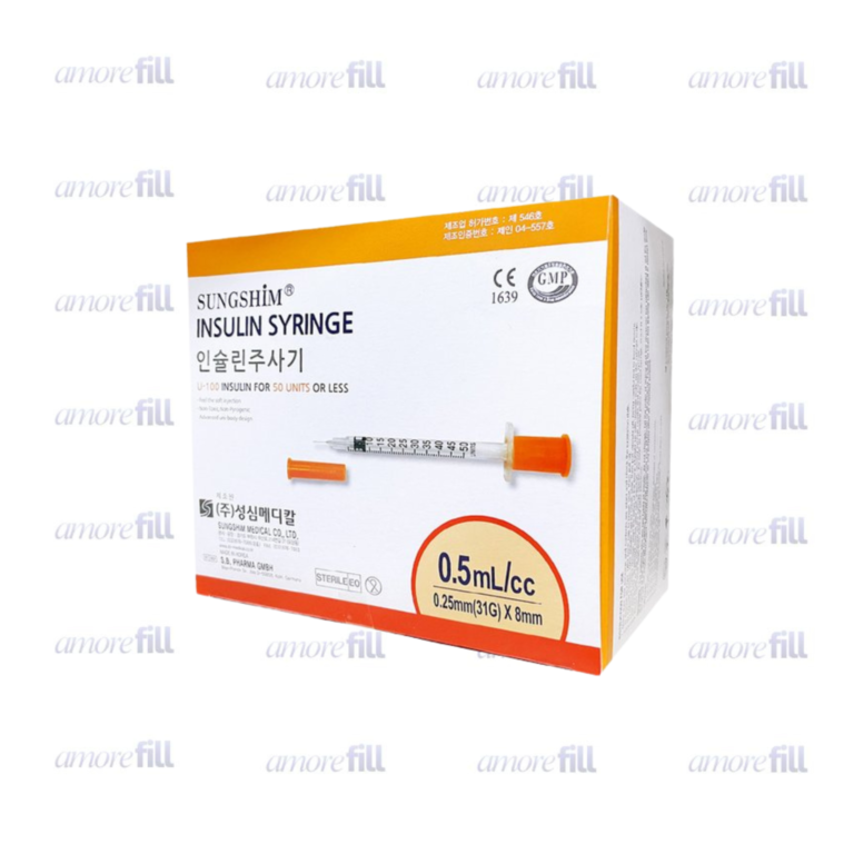 Korean sterile disposable syringes 100 pieces