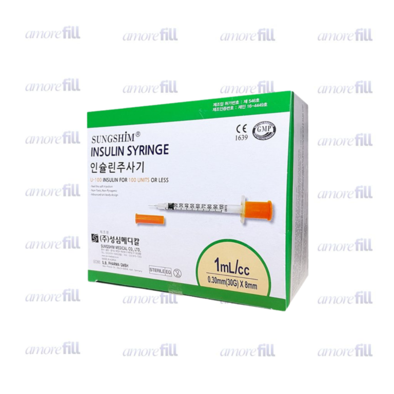 Korean sterile disposable syringes 100 pieces