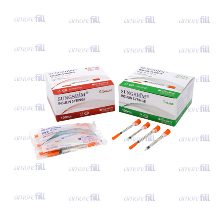 Korean sterile disposable syringes 100 pieces